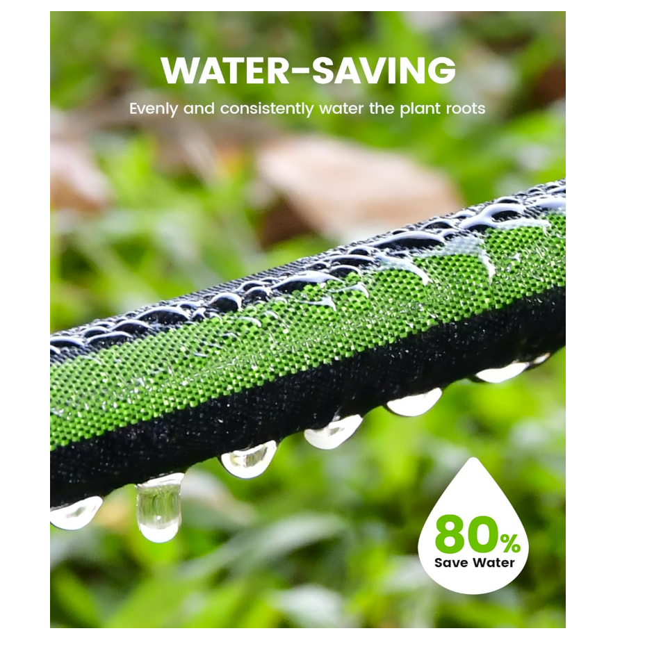 RAINPOINT Flat Soaker Hose 50ft