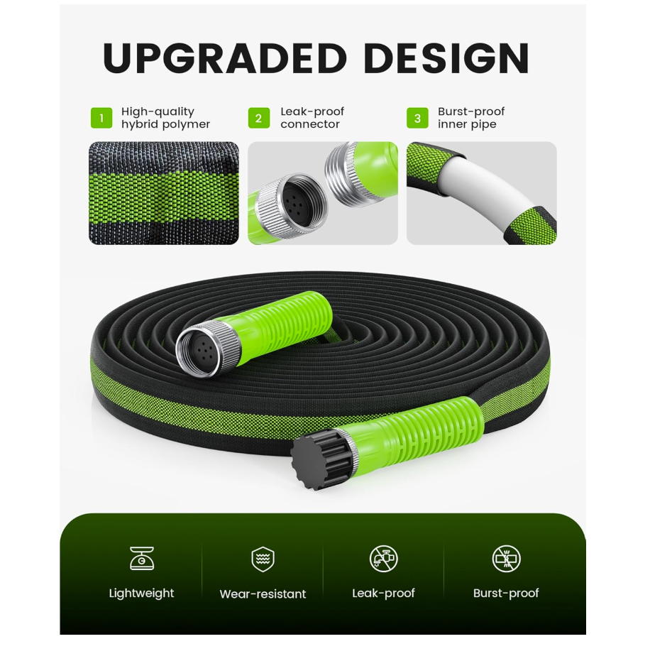 RAINPOINT Flat Soaker Hose 50ft