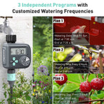 3 Independent Programs with Customized Watering Frequencies