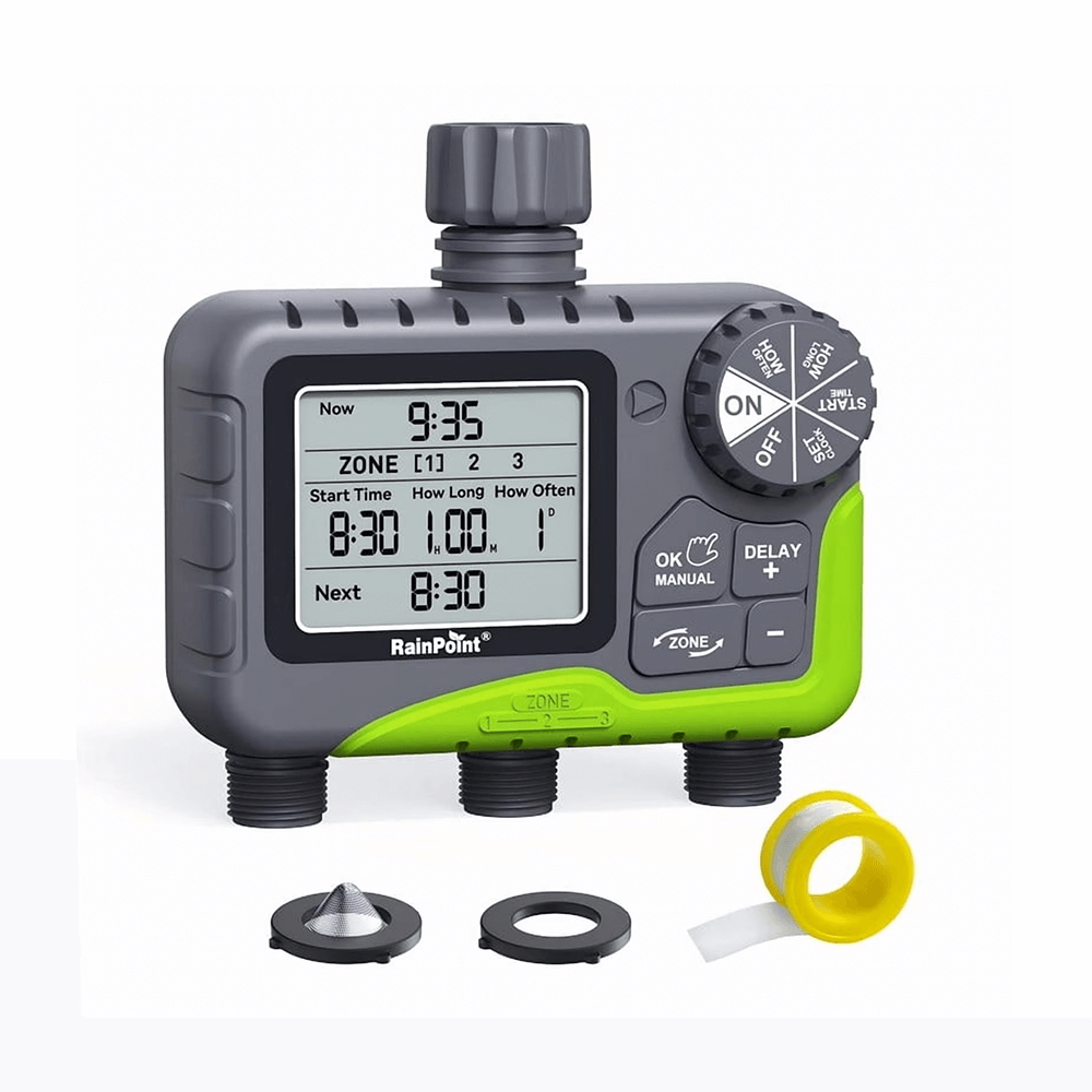  Sprinkler Timer 3-Zone