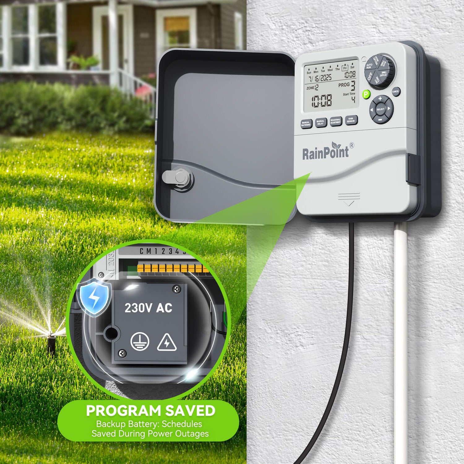 sprinkler timer