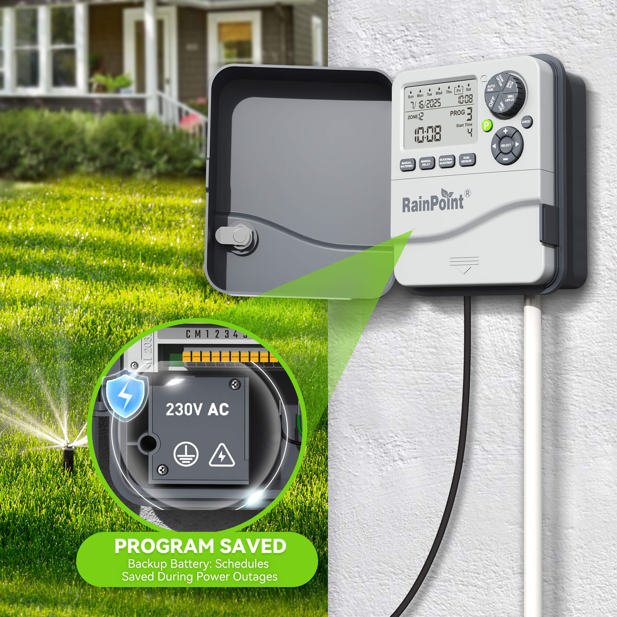 sprinkler timer