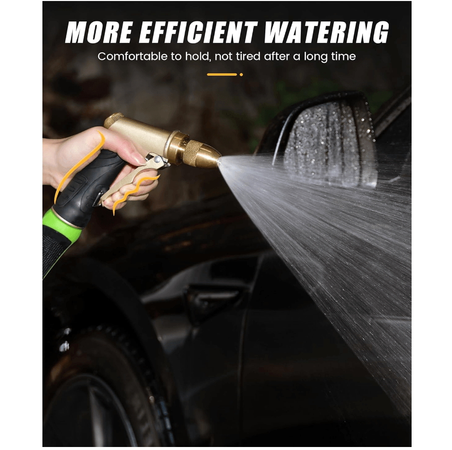 RAINPOINT Heavy Duty Metal Spray Nozzle for Garden Hose (2 pcs)