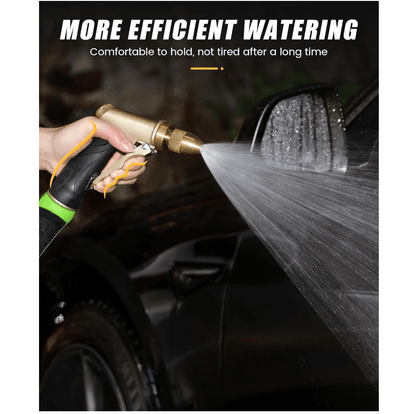 RAINPOINT Heavy Duty Metal Spray Nozzle for Garden Hose (2 pcs)