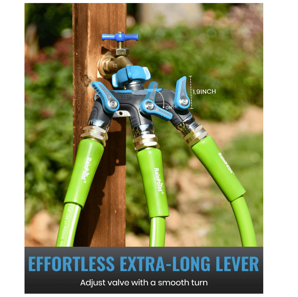 RAINPOINT 3 Way Hose Splitter(Blue)